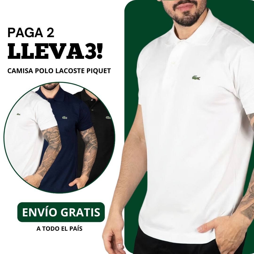 Camisa Polo Lcst Original - Paga 2 Lleva 3