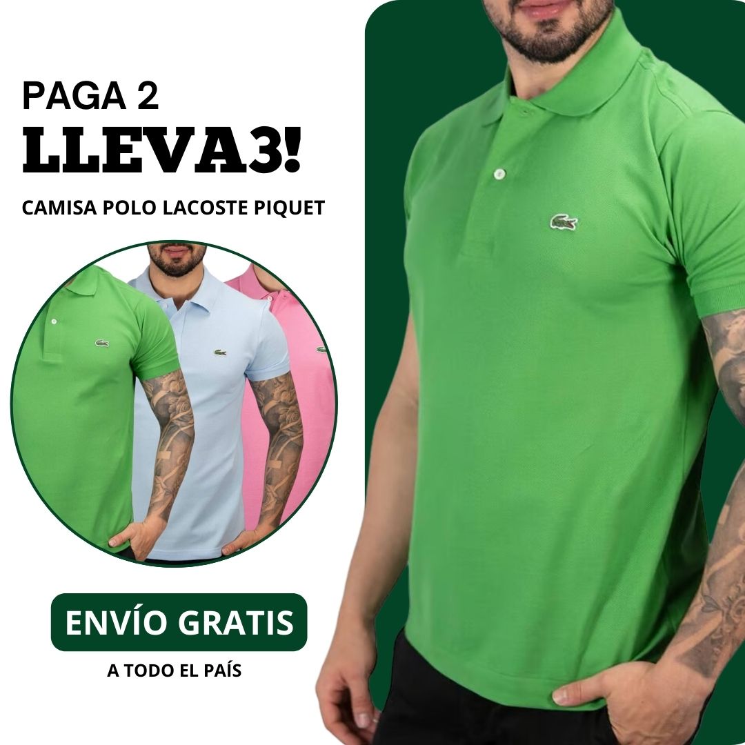 Camisa Polo Lcst Original - Paga 2 Lleva 3