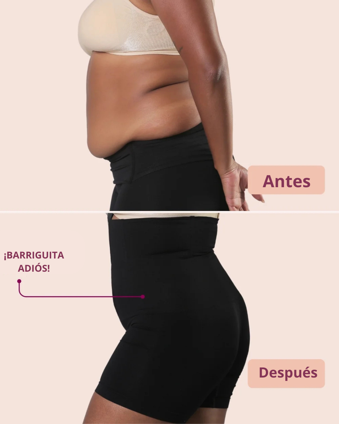 Up Shapers - Bermudas moldeadoras que no se enrollan - Compra 1 y llévate 2