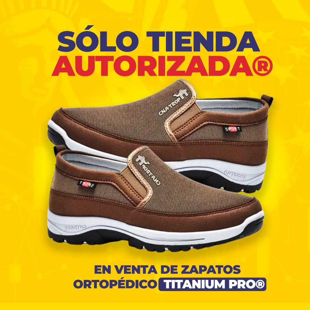 Zapato Ortopedico TITANIUM PRO - Únicos 100% Originales